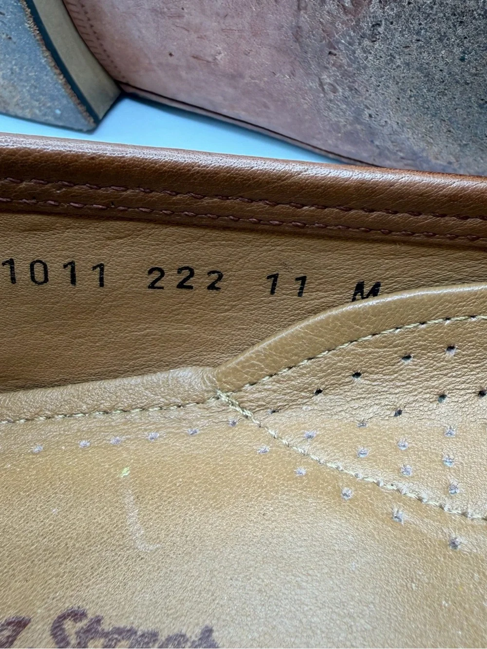 Meeting Street Brown Leather Tassel Kiltie Loafers Moc Toe Dress Shoes Men’s 11M